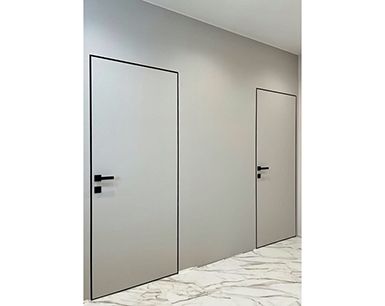 Распашные межкомнатные двери Инвизибл на заказ